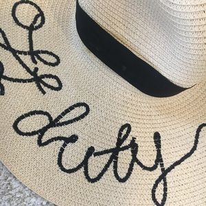 Off Duty Beach Hat ☀️